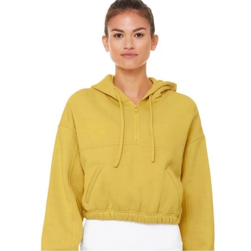 Alo yoga cropped hoodie